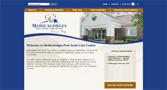 Desktop Screenshot of medicalodgespostacutecare.com